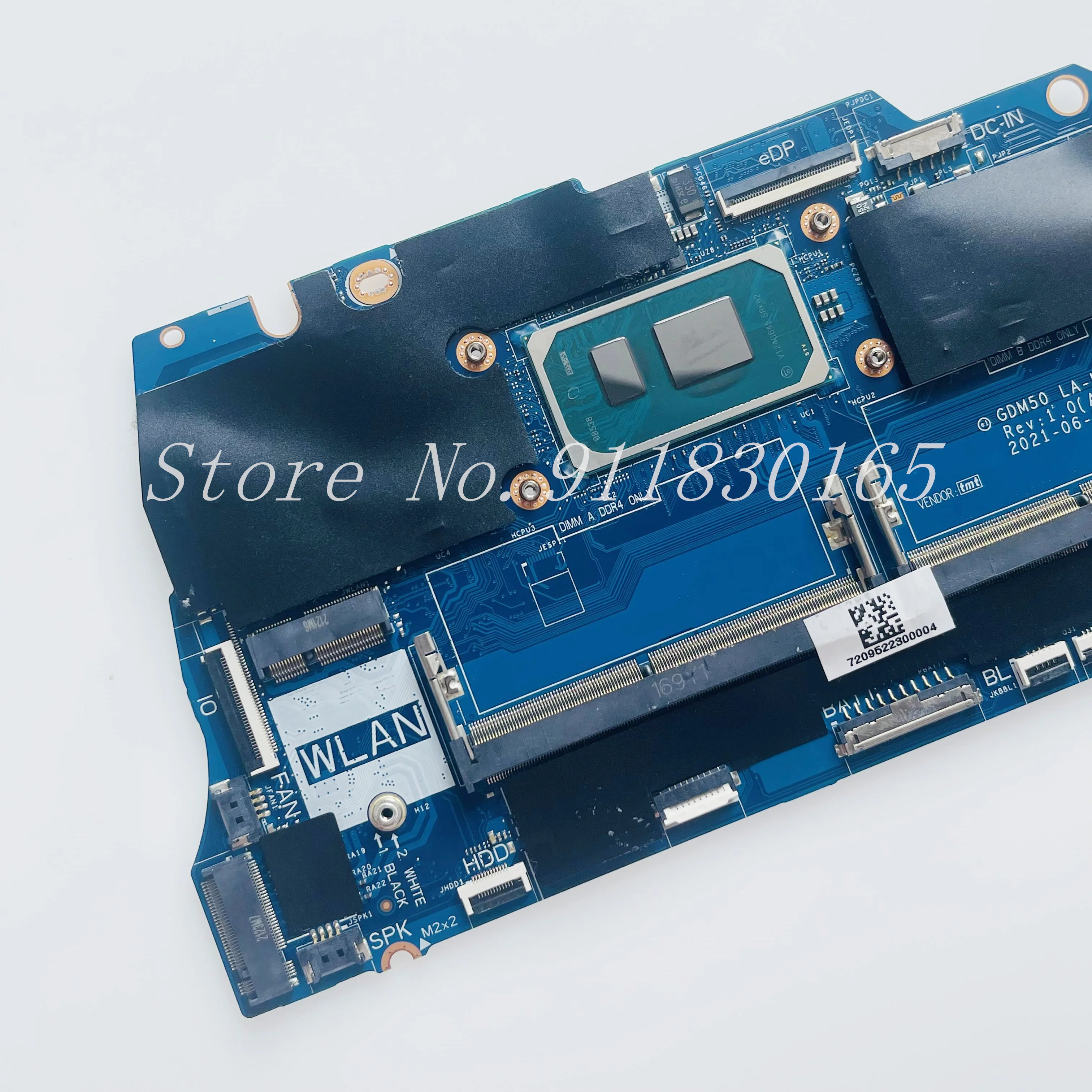 LA-L241P GDM50 Pour Dell Inspiron 15 3511 Tystro 15 3510 Ordinateur Portable Carte Mère Avec I3-1115G4 I5-1135G7 I7-1165G7 CPU DDR4 CN-0042CN