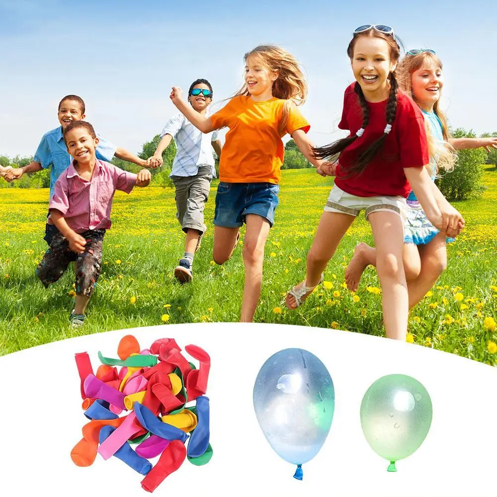 111pcs Water Bombs Balloon Amazing Filling Magic Balloon Children Water War Game