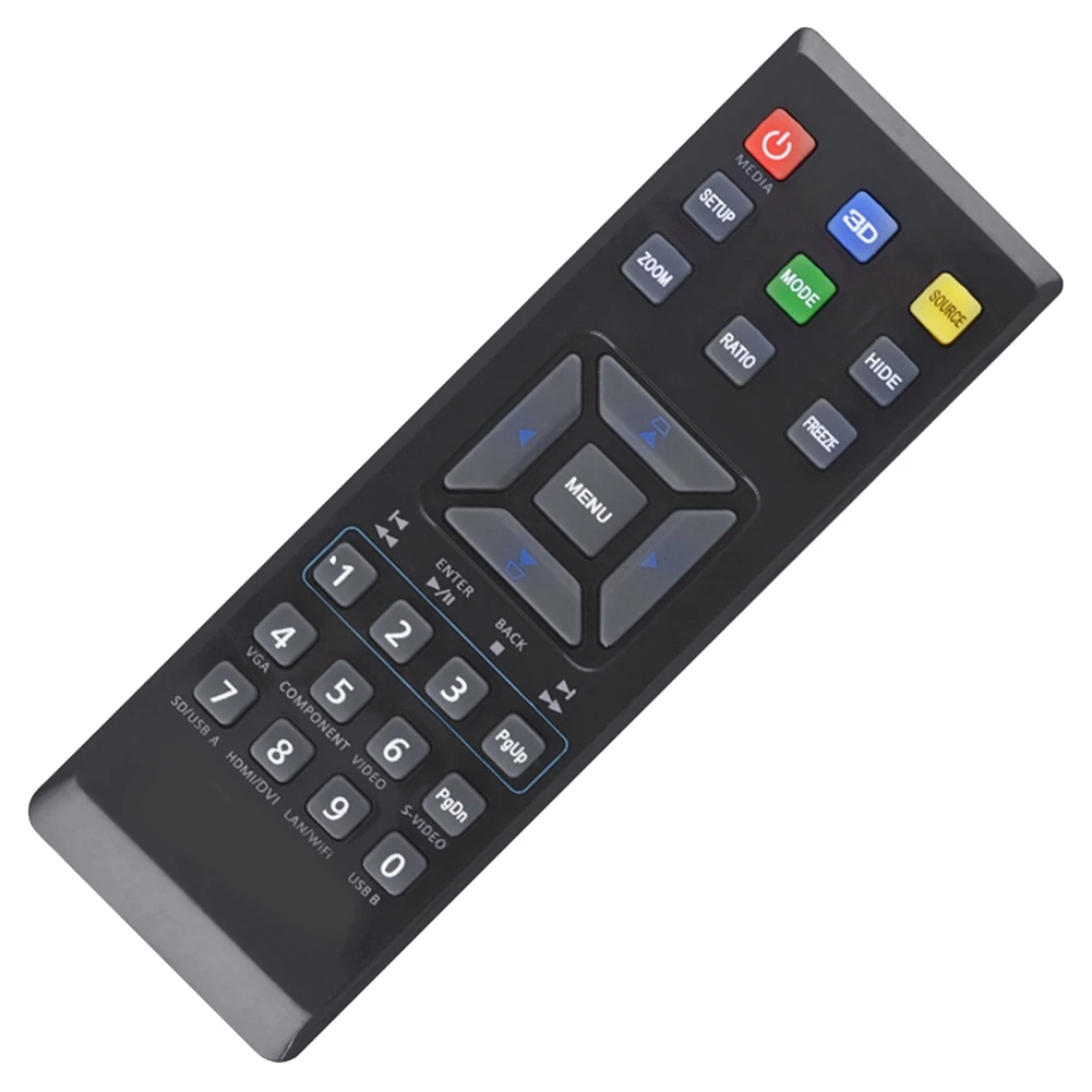 Replace Remote Control for Projector V12S AS211 P1283 M413 PE-X42 V12X AX316 P1283N