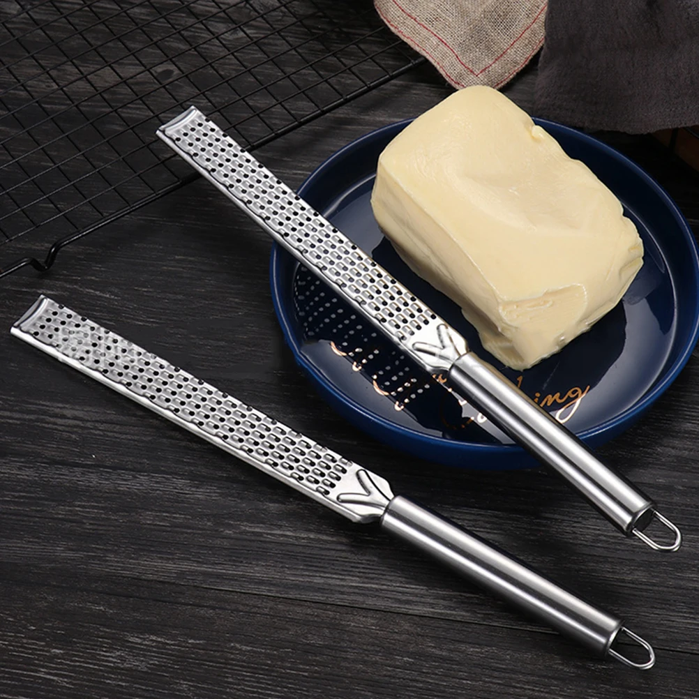 

3 Pcs Cheese Grater Stainless Steel Non slip H Multipurpose Kitchen Gadgets Potato Tool Lemon Zester Truffle Grating