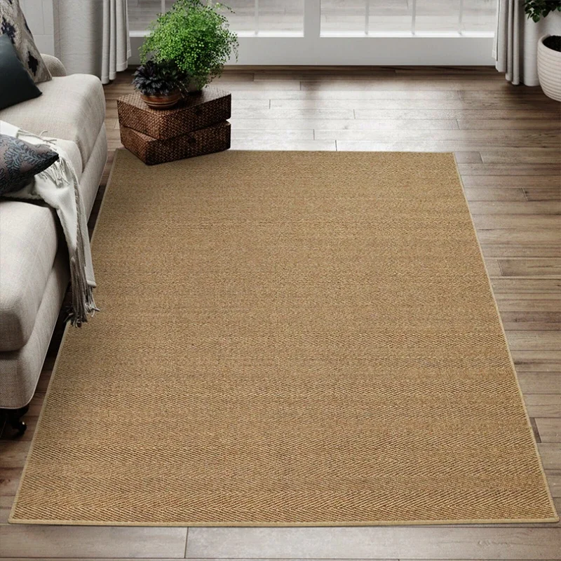 Sisal Carpet for Bedroom Decor Entrance Rug for Living Room Decoration Entryway Doormat Washable Area Rug Home Carpet Indoor Rug