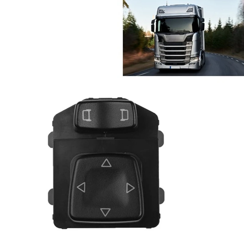 Truck Rear Mirror Control Button 1863514 For Scania P-G-R-T-Series Truck Rearview Mirror Adjustment Switch