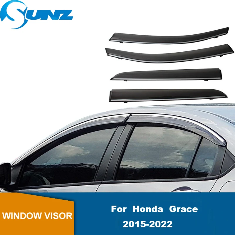 

Side Window Deflectors For Honda Grace 2015 2016 2017 2018 2019 2020 2021 2022 Window Visor Weather Shield Cover Weathershield