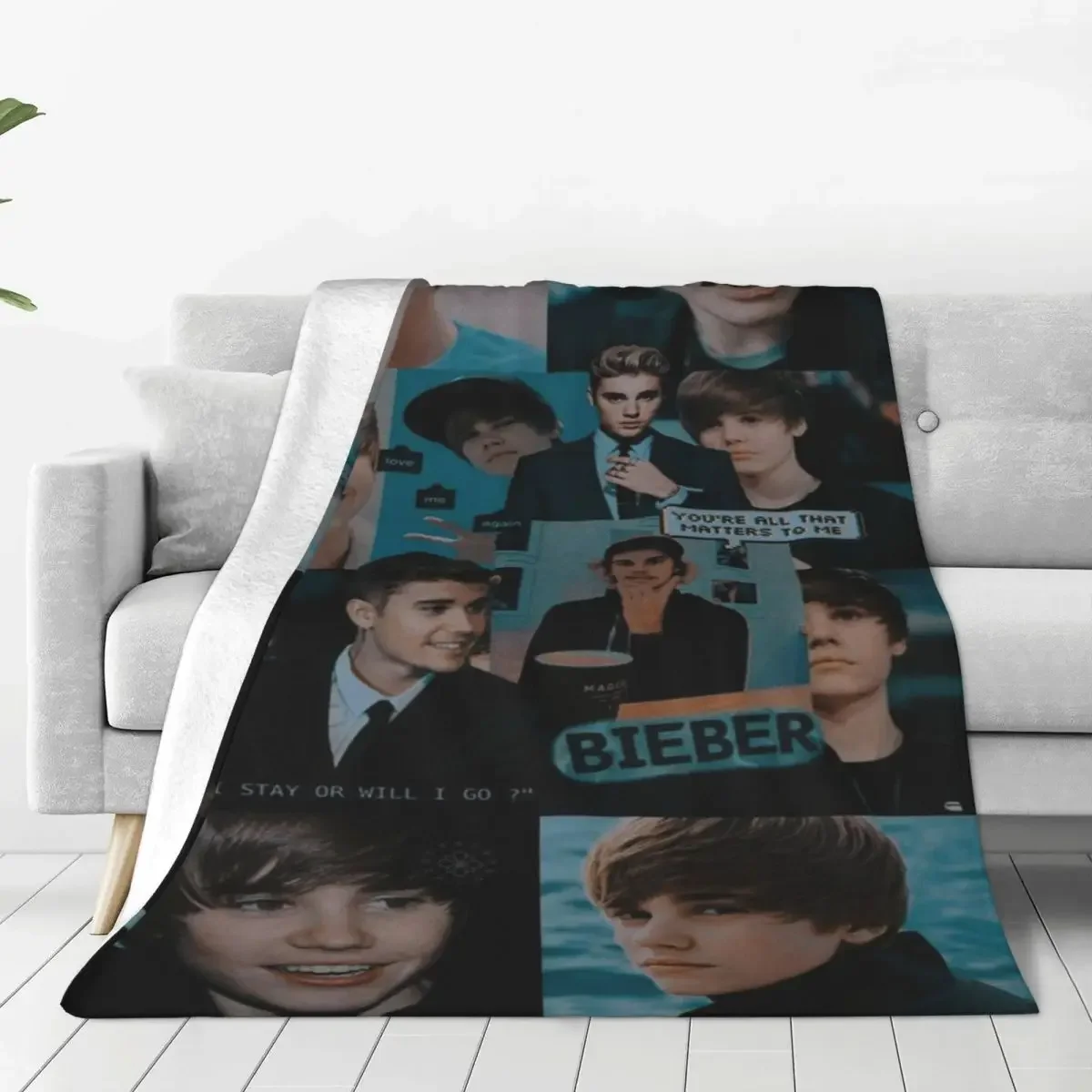 

Plaid Baby Blankets Sofa Cover Fleece All Season Popular Singer Ultra-Soft Throw Blanket for Bedding Office Bedspread