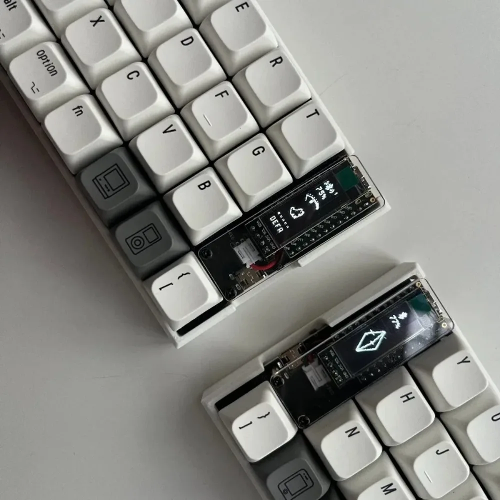 FelixKeeb Mini Split Keyboard Kit 50keys Wireless Ortholinear