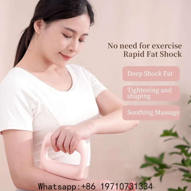 Multifunctional Full-Body Fascia Ring – USB Rechargeable Vibrating Fitness Massager for Body Shaping & Fat Loss