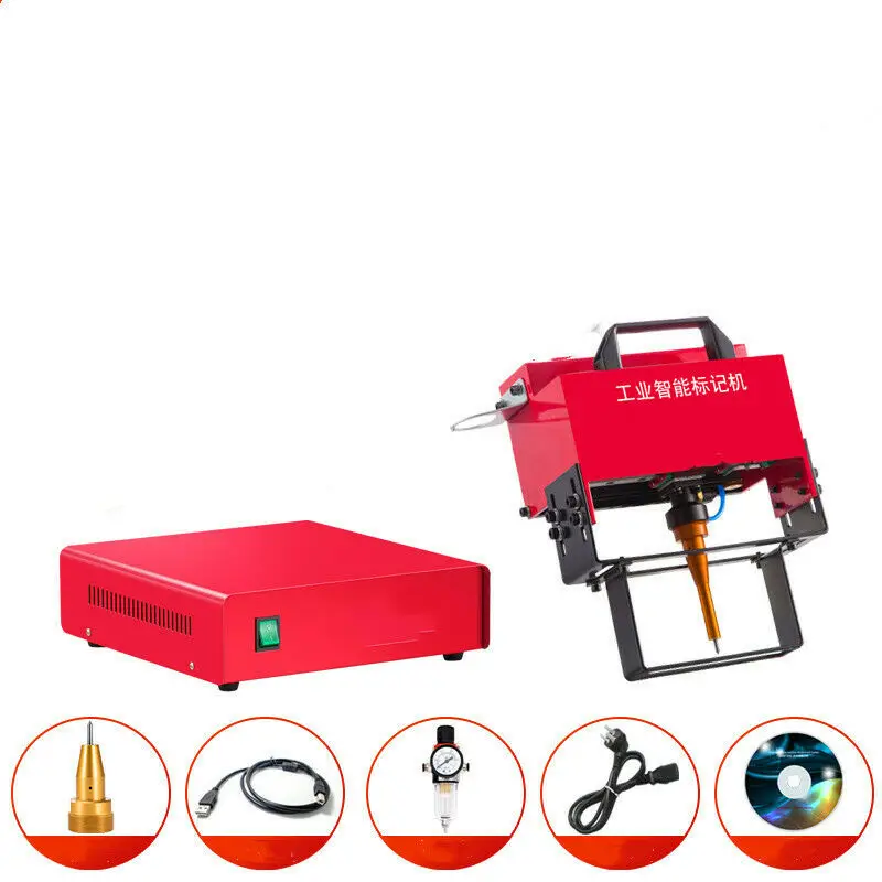 VIN Code Portable Handheld Top Quality Motorcycle Pneumatic Dot Matrix Marking Machine