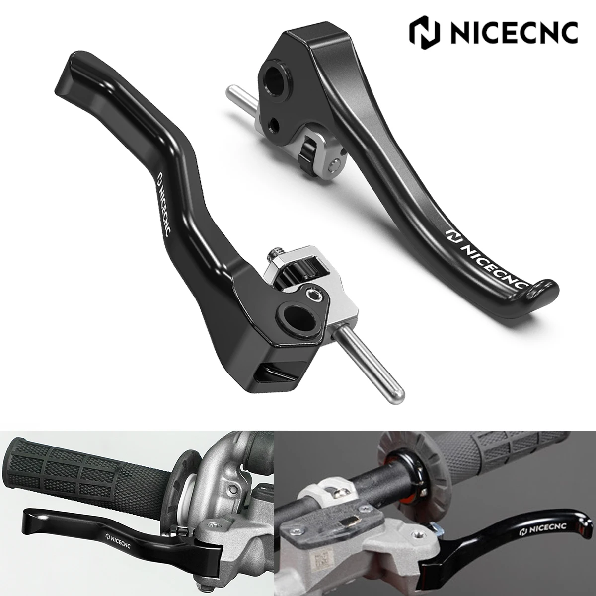 

For 2024 Husqvarna TE 300 TE 250 FE 450 350 TX300 2022-2024 GasGas EC 300 EC 250 2025 CNC Braktec Short Clutch Lever Brake Lever