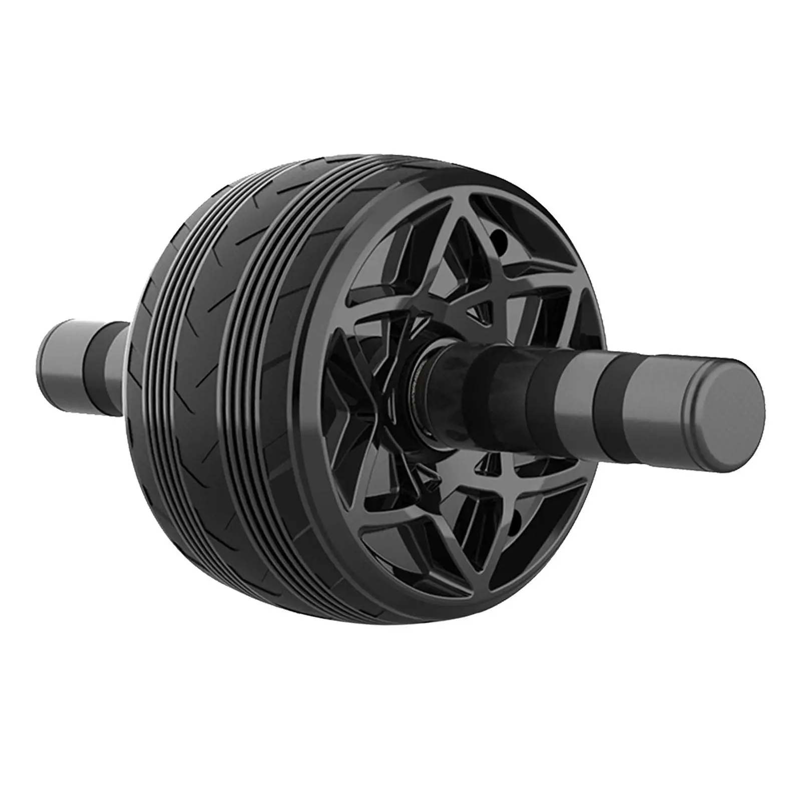 Abdominal Roller Wheel Exercise Wheel Core Muscle Training Trainer  No Noise with Knee Mat Fitness Equipment for Home Gym