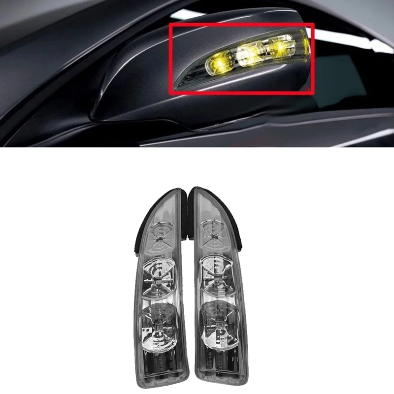 Car Side Mirror LED Turn Signal Lamp For Hyundai Genesis Coupe 2010-2016 Rearview Mirror Indicator Light