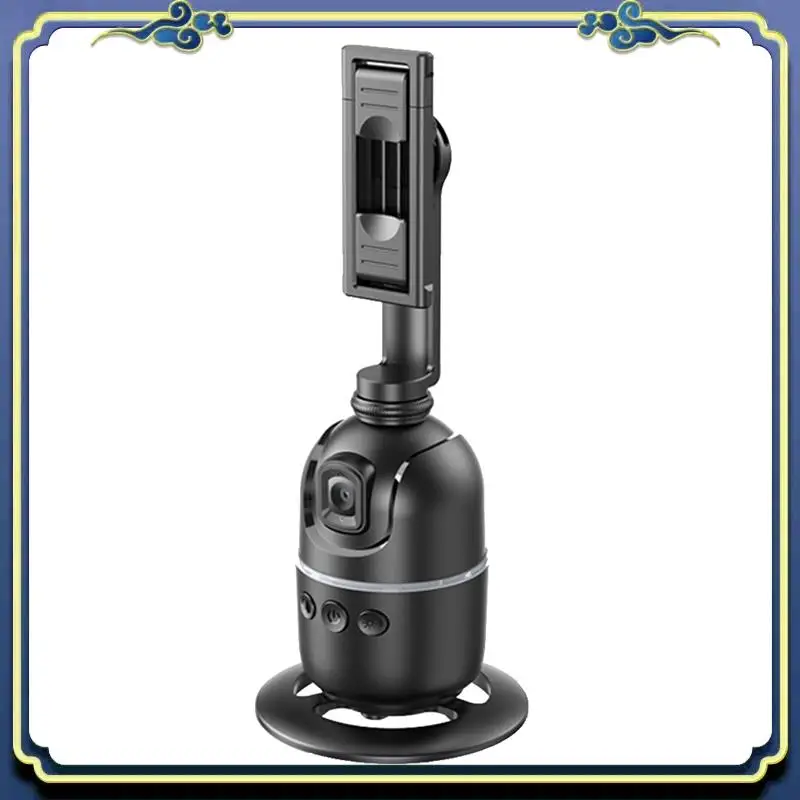 Portable NEW P03 Pro 360 Rotation Gimbal Stabilizer AI Following Face Tracking Desktop Gimbal PTZ For Smartphone Live
