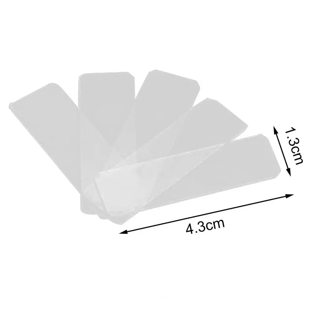 3 Boxes 60Pcs/Box Double-Sided Tape Each Clear Adhesive Rectangle Sticker Pad Mini Strong Adhesion Sticker Multi-purpose Tape