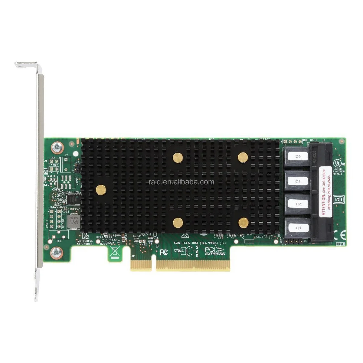 

Broadcom Agavo LSI SAS HBA 9400-16i 16-Port 12Gb/s SAS/SATA/NVMe 05-50008-00 Computer Parts