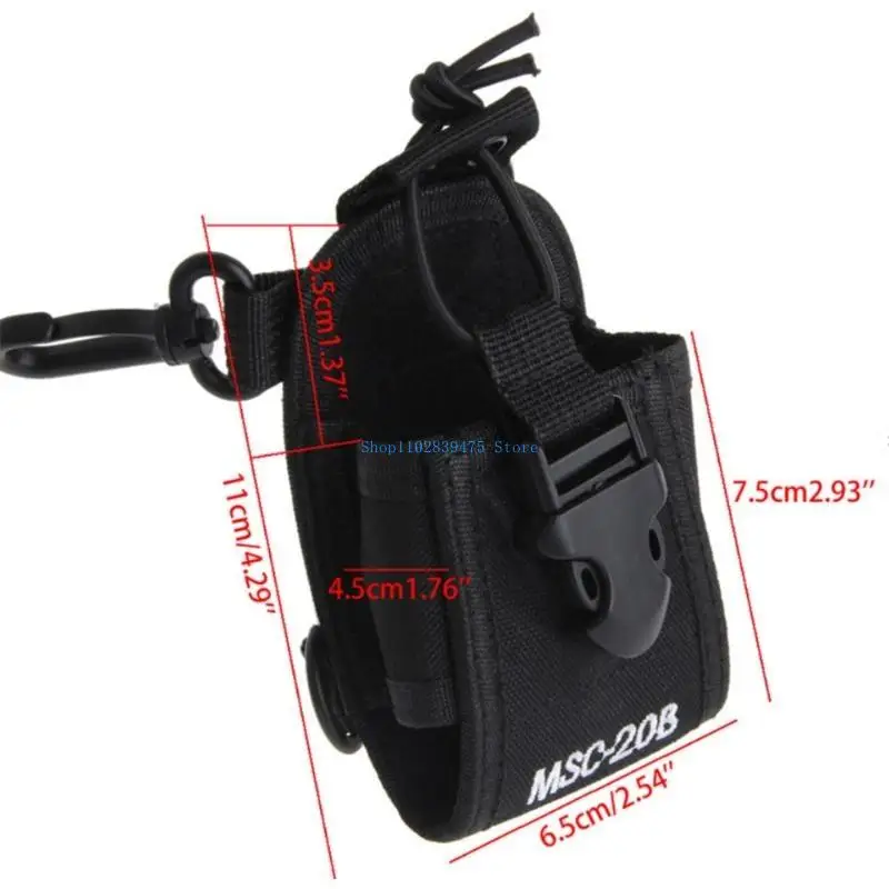 33WB حقيبة نايلون عالمية متعددة الوظائف لحالات حامل الحالة MSC-20B لباوفنغ ثنائية المشي. #6