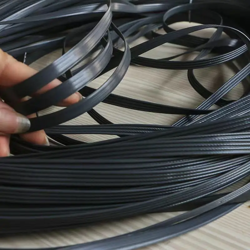 500G 70M  Four-wire Flat Synthetic Rattan Woven Material, Used To Weave and Repair Plastic Rattan for Chairs, Tables, Hammock