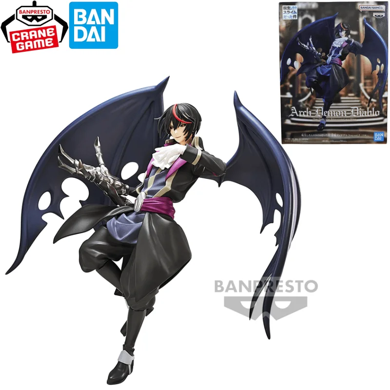 

Оригинальные оригинальные Banpresto That Time I Got Reincarnated As A Slime 19 см Diablo Аниме Фигурки Игрушки для мальчиков Модель Оптовая продажа