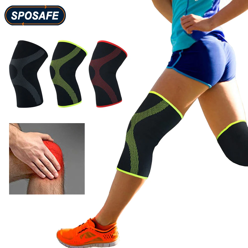 

1Pc Knee Brace Compression Sleeve Support for Running Arthritis ACL Meniscus Tear Sports Joint Pain Relief and Injury Recovery