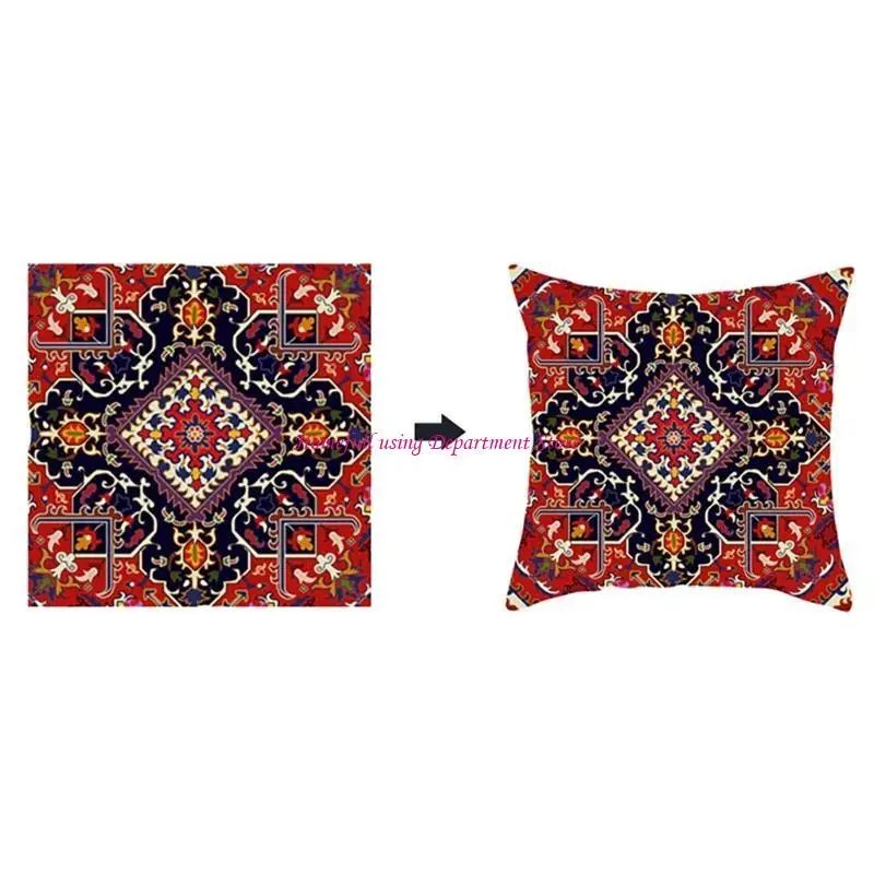 تغطية السجاد الديك الرومي تغطية أريكة غرفة المعيشة وسائد غرفة نوم #5