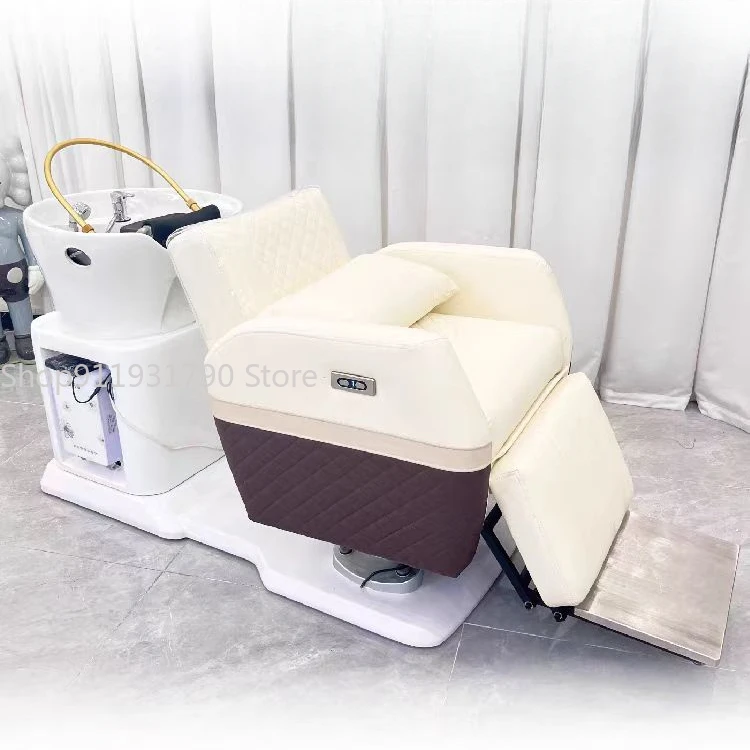 Shaving Chairs Reclining Salon Chair Shampoo Backwash Hair Washbasins Portable Japanese Water Spa Stylist Bed Silla Peluqueria