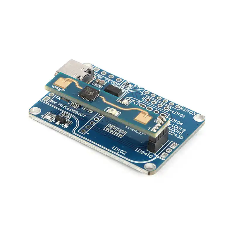 Original HLK-LD2410B Human Presence Radar Module Sensor Heartbeat Detection Smart Sensor Kit
