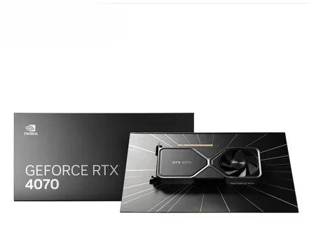 New GeForce RTX 4070 Sealed Package Gaming Desktop Gaming GPU