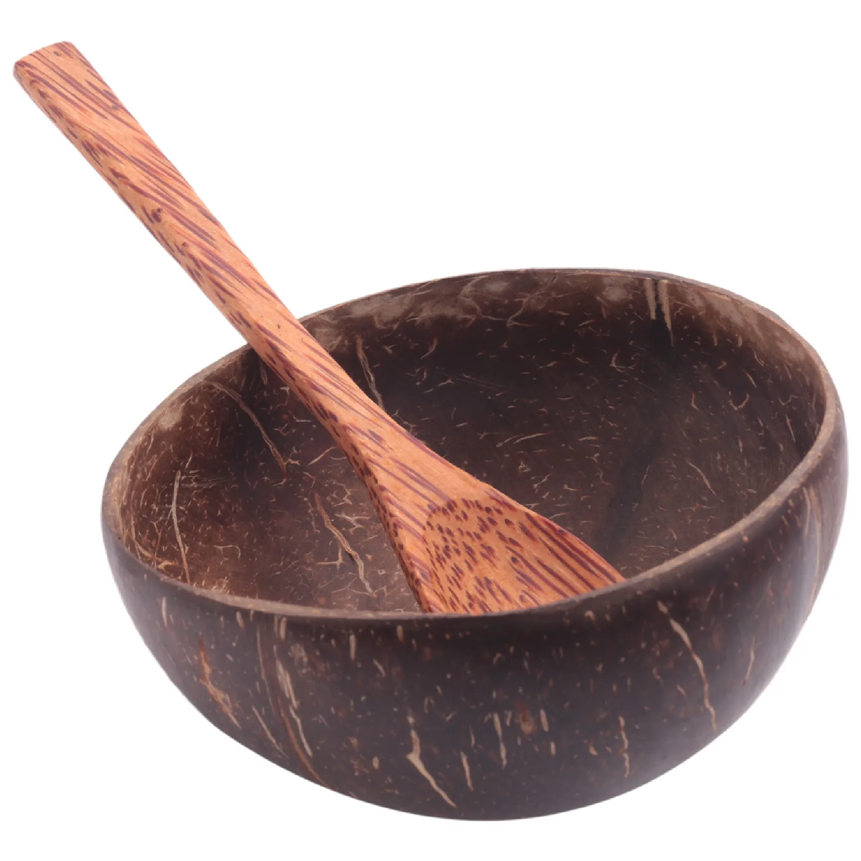 

Набор кокосовых чаш и ложек AC76, 4 шт., для салатов, смузи, десертов, фруктов, мороженого, закусок, для кухни и столовой