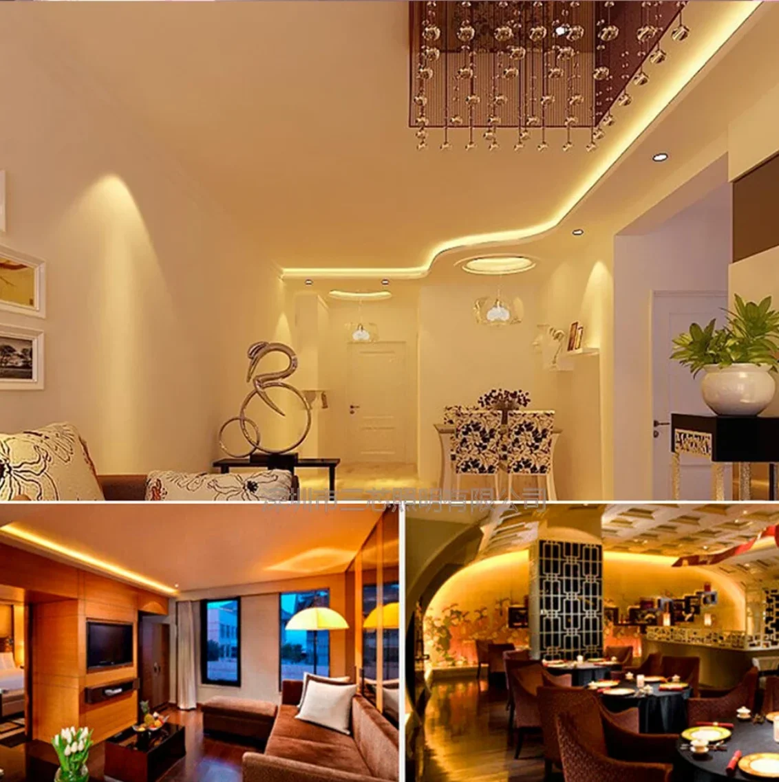 5M LED light strip WS2811 24V DC flowing water, wireless controller flexible light strip 120Leds/M IP30 with power supply