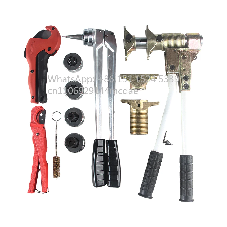 2026 new PEX-1632 Crimping Tool Set for PEX Pipe Fitting Installation Kit for Plumbing Repair DIY Home Improvement Water