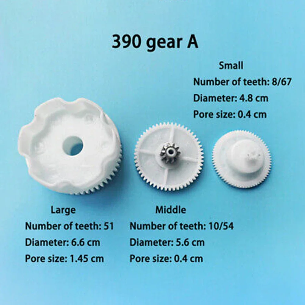 Optimize Your Children's Electric Car with These Plastic Gears, Compatible with 390/550 Motor Gearbox, Boost the Power