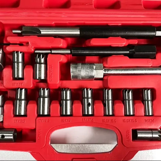17pcs Injector Cleaning Tool