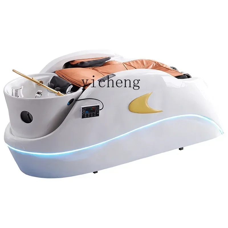 XL high-end quality trendy store intelligent electric massage shampoo bed