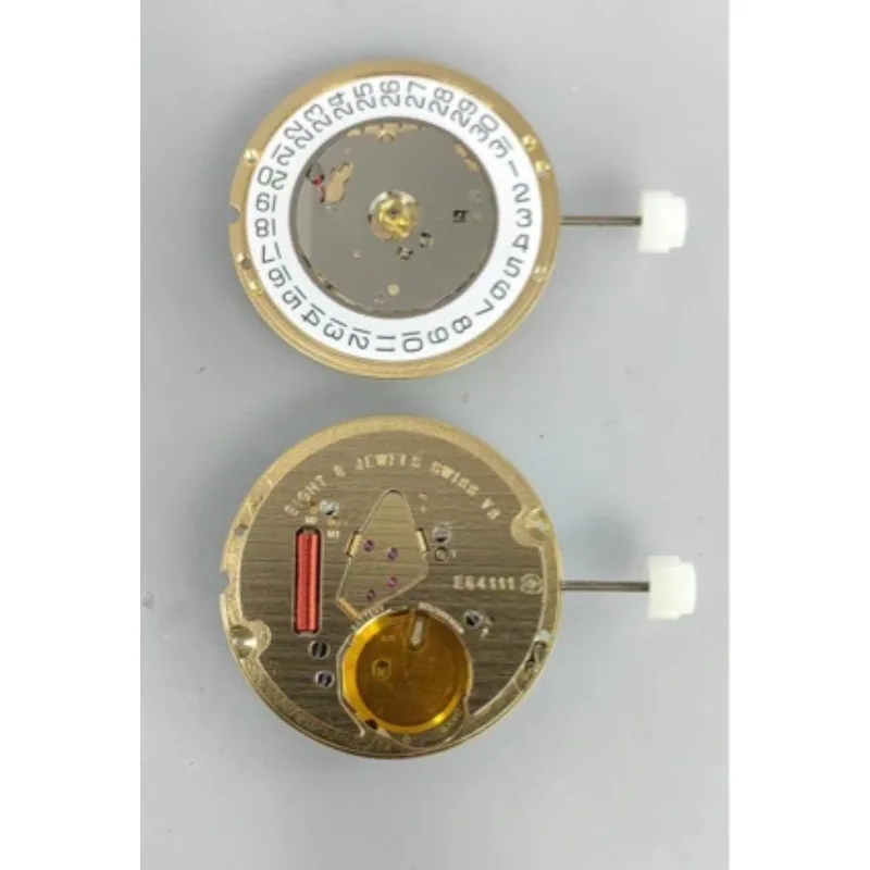 For ETAe64111 Movement SWISS V8 Quartz Movement E64.111Movement, WatchAccessories