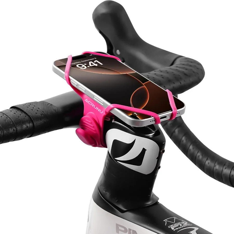 

Универсальное велосипедное крепление для телефона на руль с силиконовым держателем без царапин и противоскользящей ручкой для езды на велосипеде, совместимое с телефонами