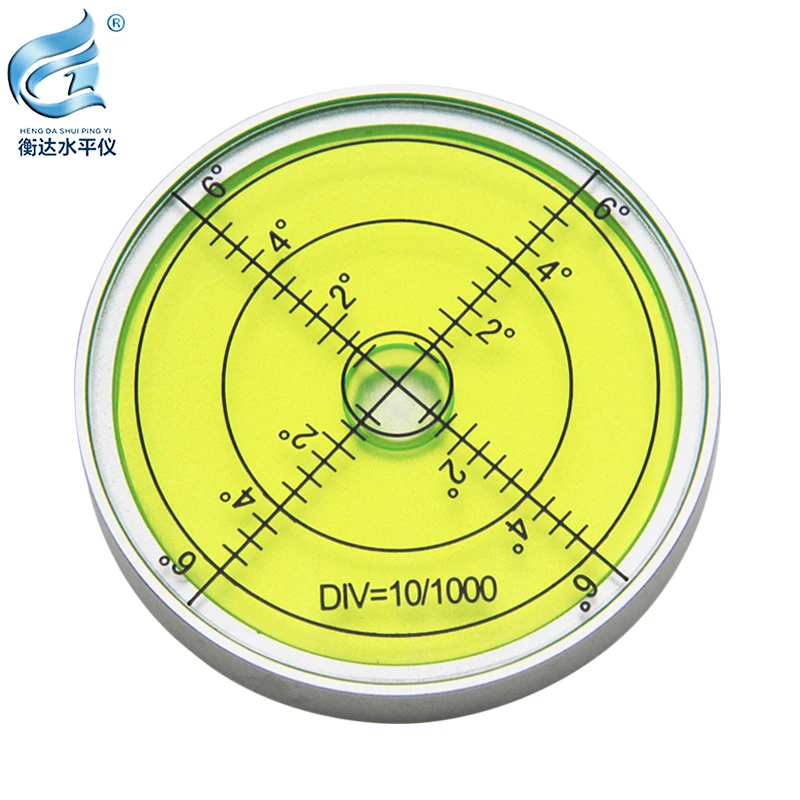 

Metal universal level 6012 circular horizontal bubble level horizontal bead