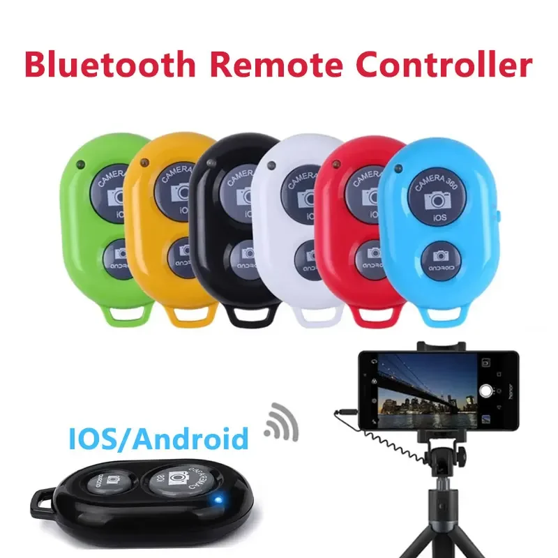 

Shutter Release Button Controller Adapter Photo Control Bluetooth Remote Button for Iphone Android IOS Selfie