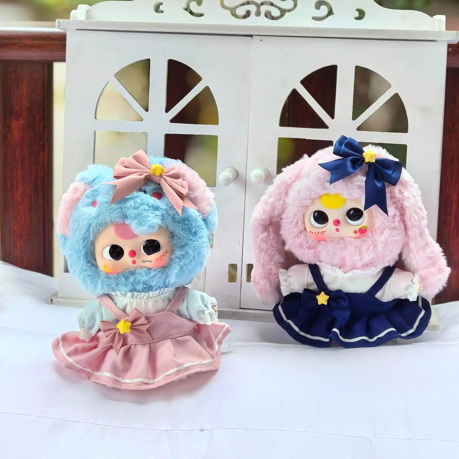 3 Pieces Dolls Dress Suit, Doll Clothes with Bow Tie Costume Accessories, for 20cm Dolls Dress up Boys Dolls Children's Gifts