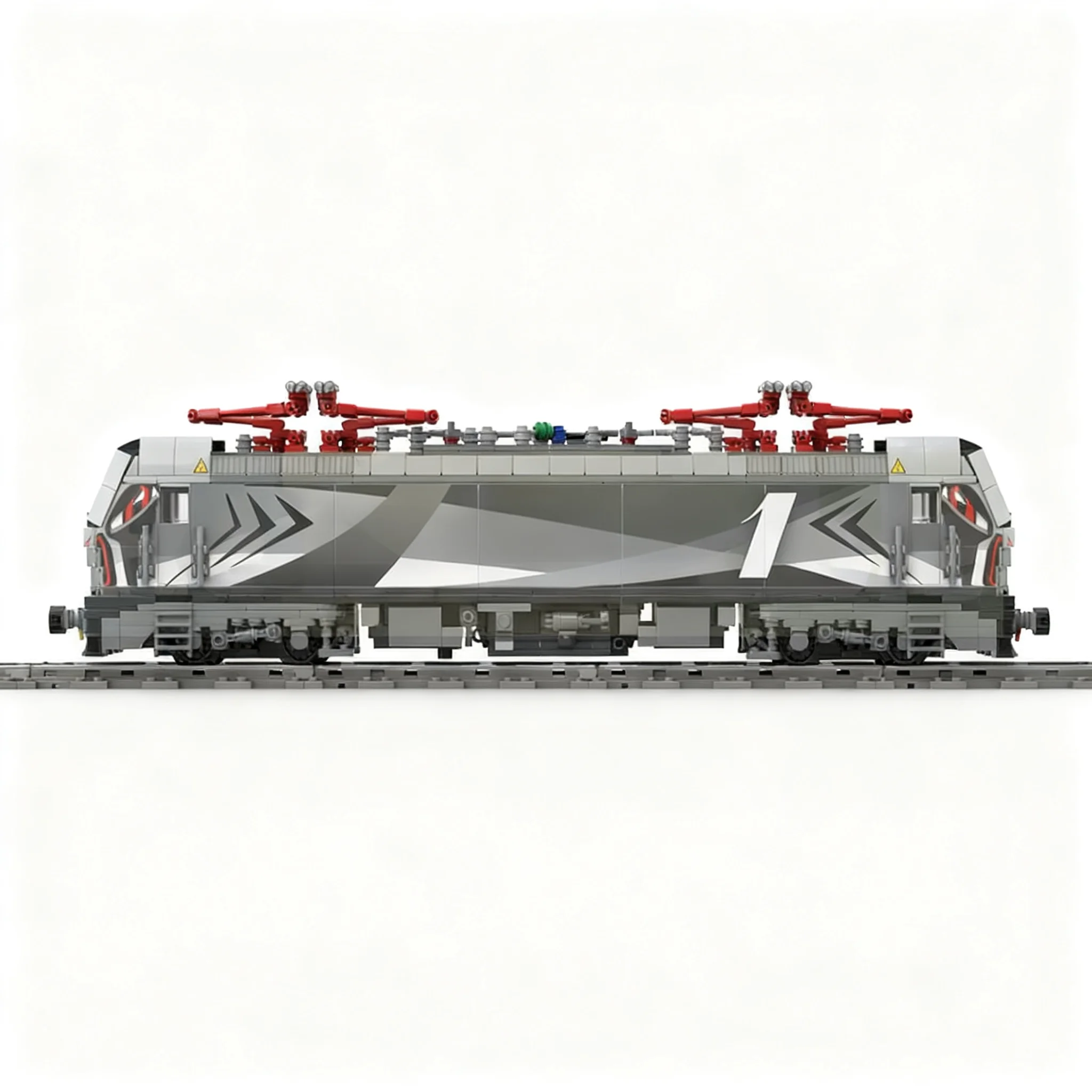 1298pcs MOC Electric Locomotive BR193 Vectron Rail Force Train Model Building Blocks Architecture Toy Christmas Gifts Idea Kids