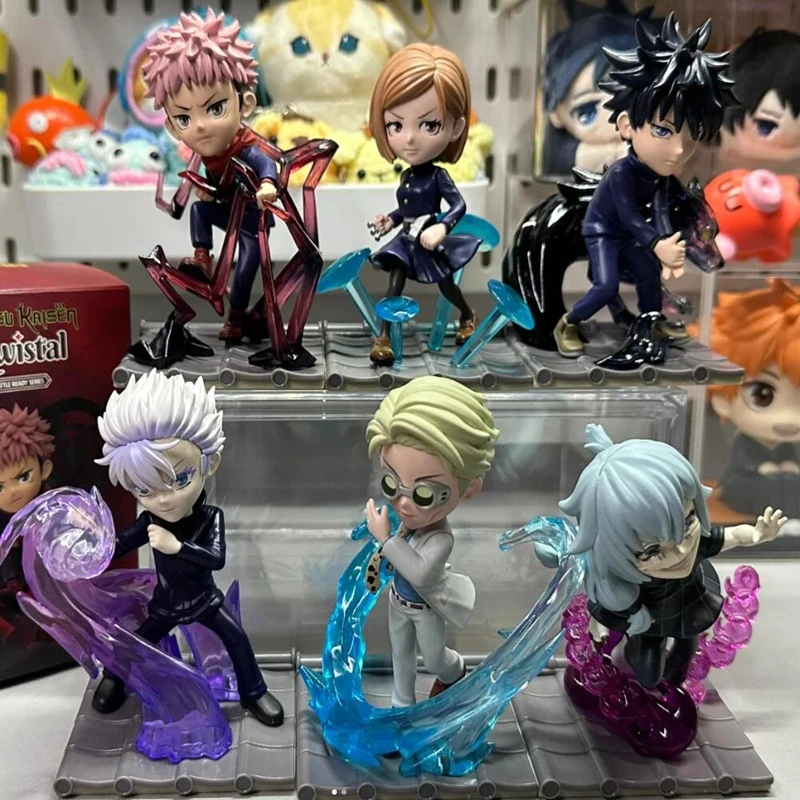

Anime Mighty Jaxx Jujutsu Kaisen Mystery Box Battle Ready Series Itadori Yuji Kugisaki Nobara Fushiguro Megumi Nanami Figuregift