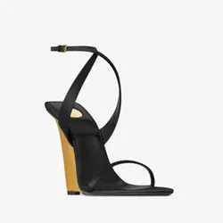 European and American Summer Wedge Toe High-heeled Sandals for Weddings, Banquets, Parties, Women's 34-44 Large Sandals