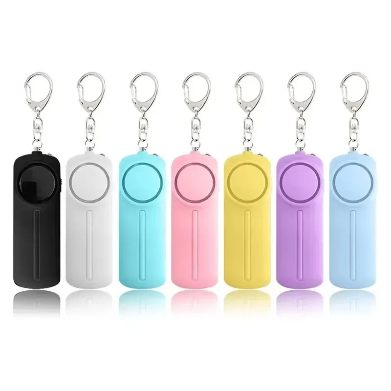 Portable 130dB Personal Safety Alarm Keychain-Self Defense Anti-Harassment Emergency Device Women Kids Elderly&Girls on-the-Go