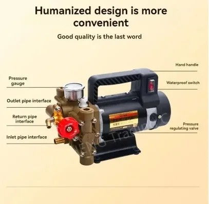 New Injection Pump Self-priming Double Cylinder Injection Pump Orchard Water Pump Injection Machine