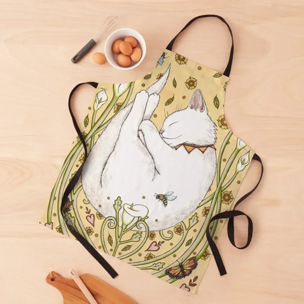 

Butterflies and Bees Apron Kitchen Handle For Women Kitchens Woman household woman All For Kitchen And Home Apron