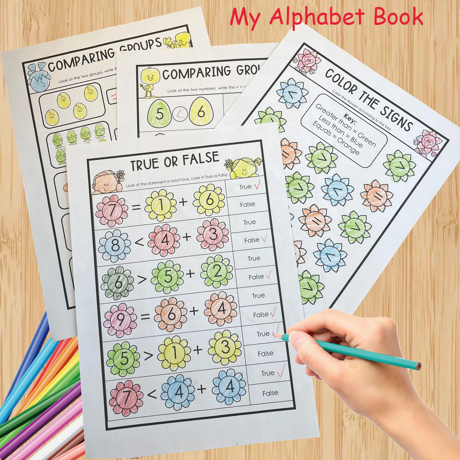 Cahier d’exercices de mathémat - Learning Workbook Preschool avis et prix