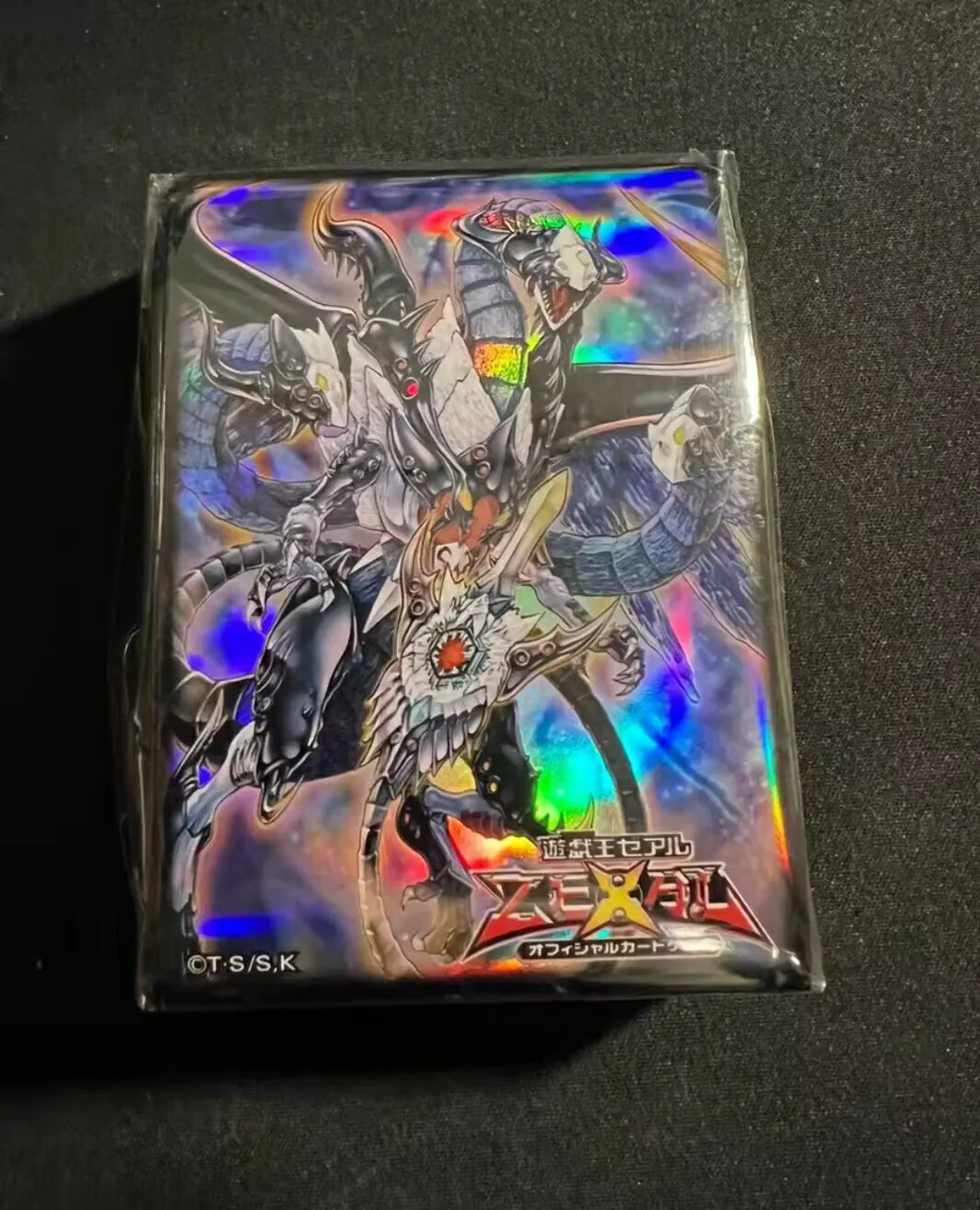 70-pezzi-yugioh-konami-duel-monsters-evilswarm-ouroboros-collezione-ufficiale-bustine-protettive-sigillate-per-carte-da-gioco