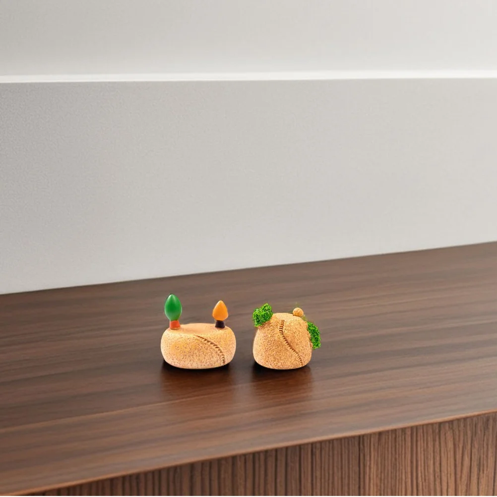 

1Set Creative Miniature Resin Micro Landscape Decoration DIY Tiny House Garden Ornament Micro Landscape Sculpture