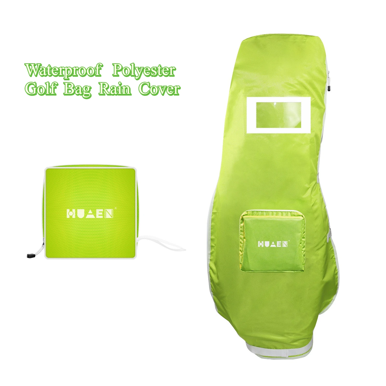Waterproof Polyester Golf Bag Rain Cover Portable Professional Golf Club Bag Protector for Outdoor Golf Training