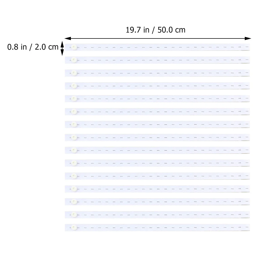 15 قطعة مشبك حفاضات الرضع مطاطا قابل للتعديل الطفل ربط أبازيم الحفاض تحديد حزام حفاضات مشبك حزام الطفل #2