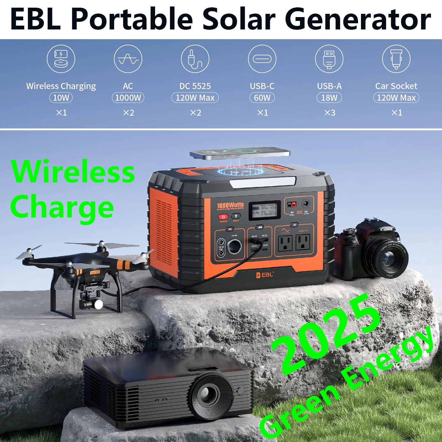 Ebl Portable Solar …