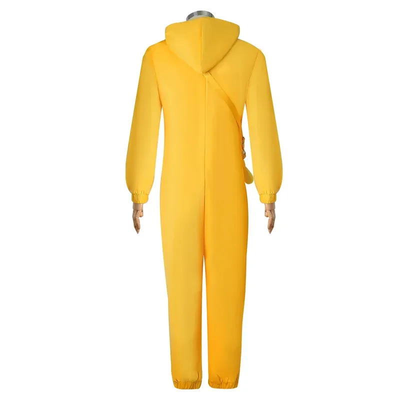 

Lucky Guy Cosplay Game Costume Anime Little yellow duck, good friend Skin Halloween Party Suit for Women man jumpsuitx;2'a,6.h;8