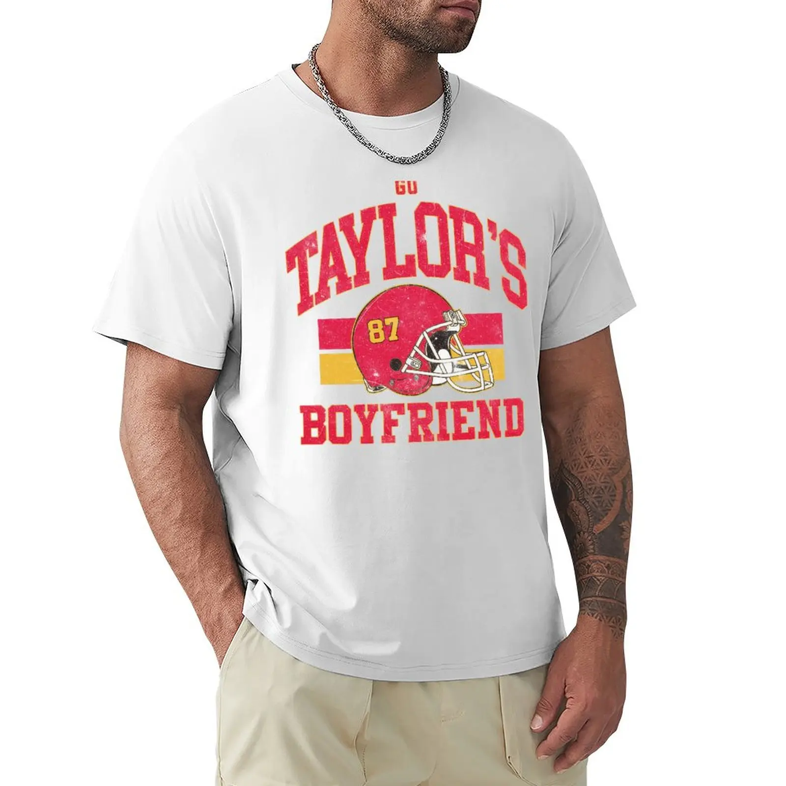 

Go Taylor's Boyfriend Retro 90s T-Shirt blanks plus sizes clothes for men